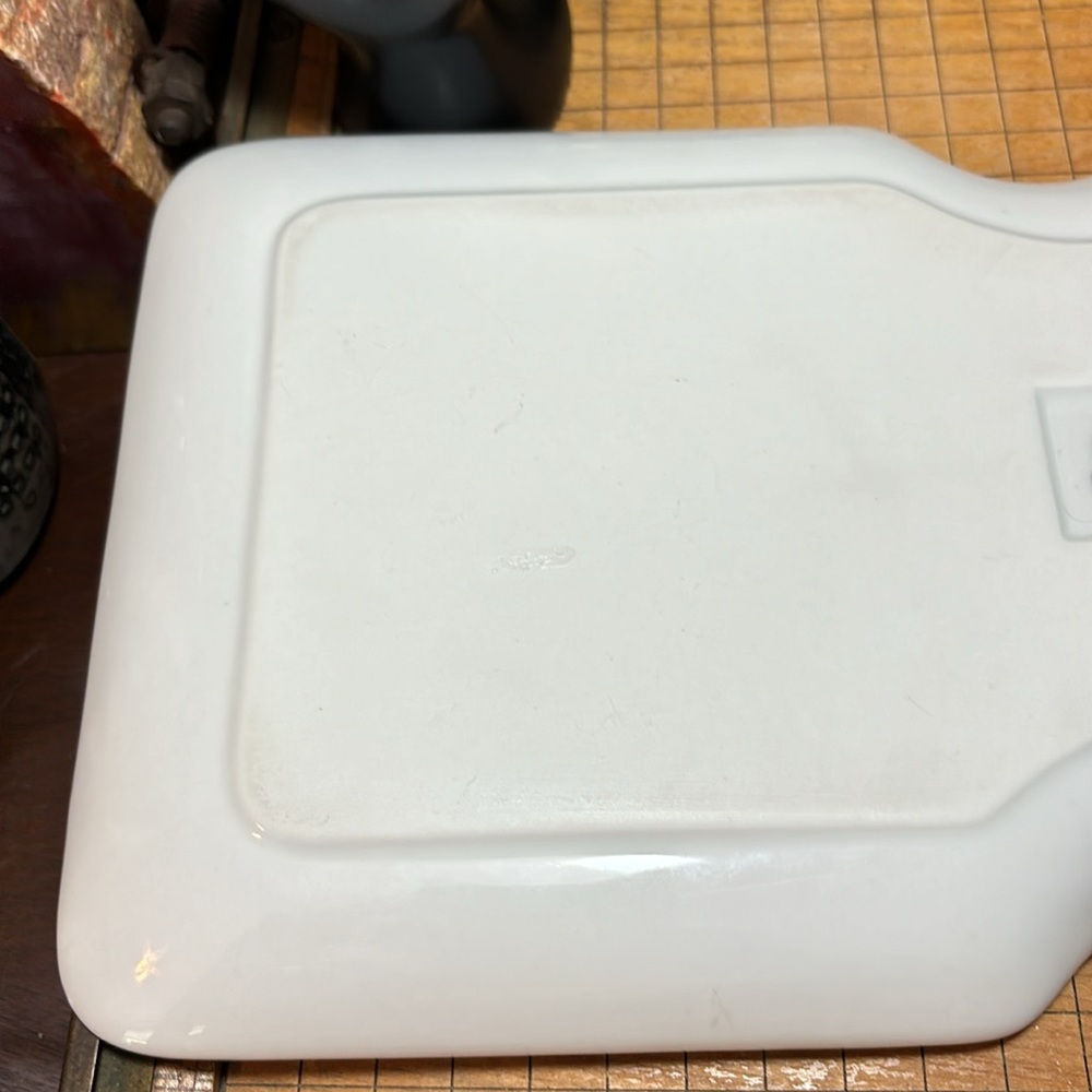 Pier 1 White Porcelain Serving Tray 14.75”Lx7.5”Wx7/8”H EUC Meat Cheese - Picture 9 of 12